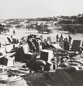 Les nerfs de la guerre à la baie de Suvla transportés à des milliers de kilomètres par notre marine marchande